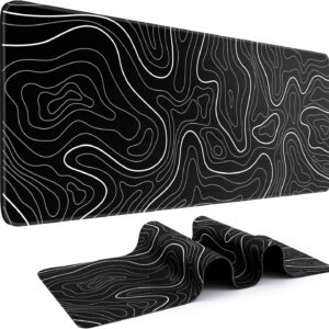 Topographic Lines Mouse Pad