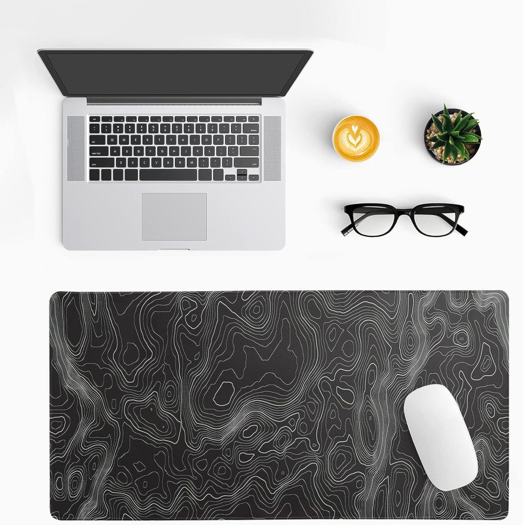Topographic Contour Mouse Pad