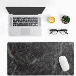 Topographic Contour Mouse Pad