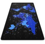 World Map Mouse Pad