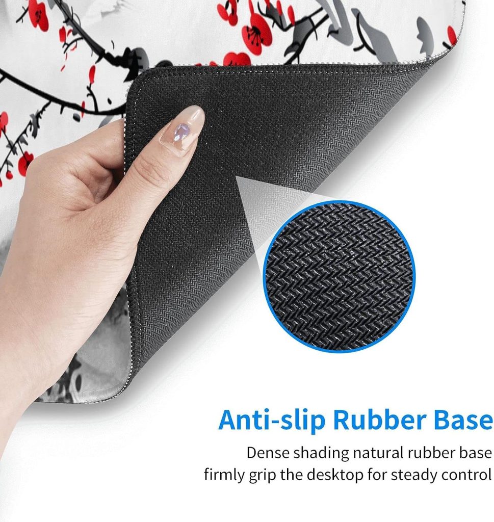 Japanese Sakura Cherry Blossom Mouse Pad