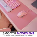 PINK RGB Gaming Mouse Pad