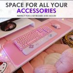 PINK RGB Gaming Mouse Pad