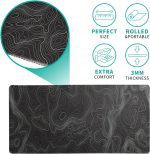 Topographic Contour Mouse Pad