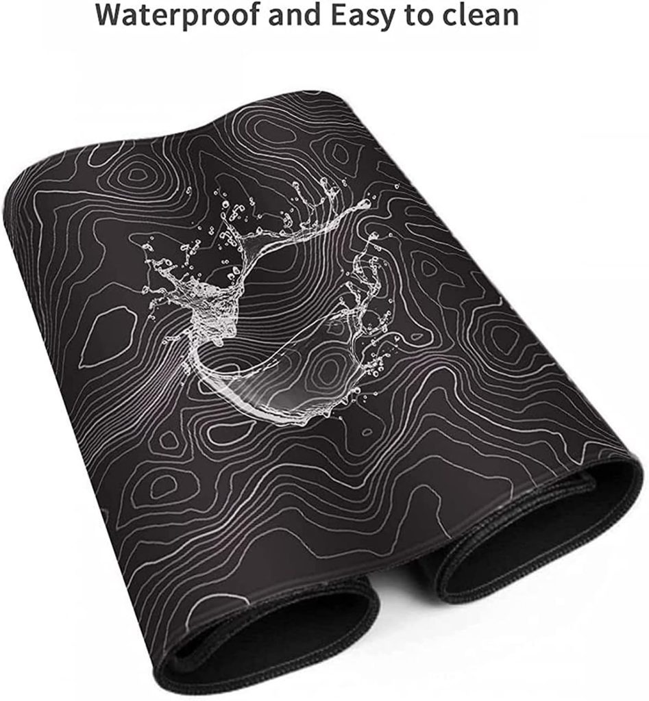 Topographic Contour Mouse Pad
