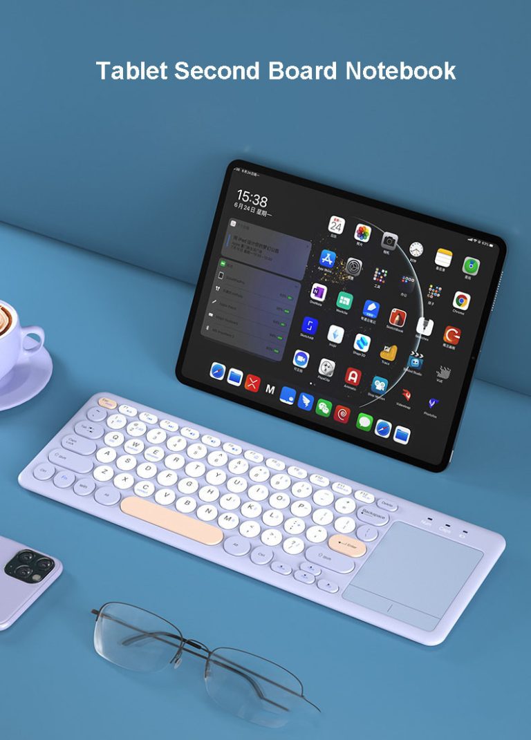 Bluetooth & Wireless Keyboard With Touchpad IOS / Windows