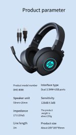 HP DHE-8008 Gaming Headset