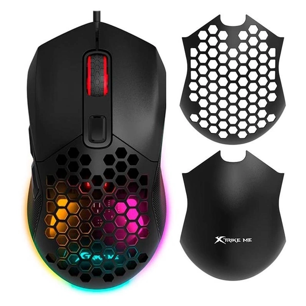 Xtrike Me GM-316 RGB Wired Gaming Mouse 7D USB 7200 DPI Light Weight 67G 10 XTRIKE ME GM316 Gaming Mouse