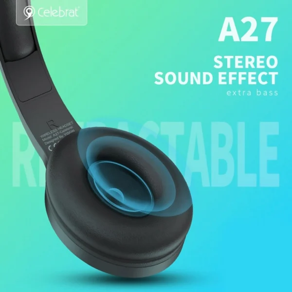 Celebrat A27 Bluetooth Headphone