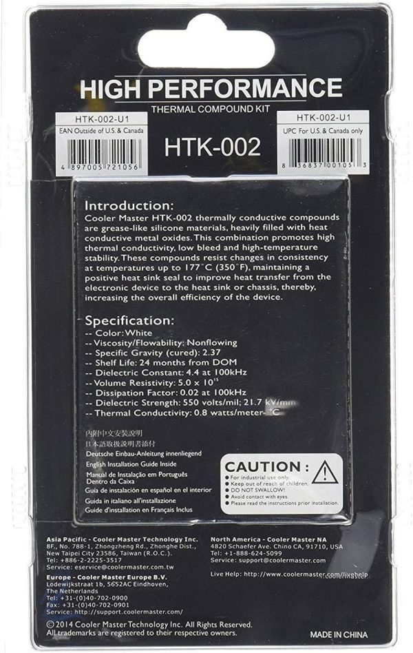 Cooler Master Thermal Paste HTK-002