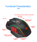 Redragon M901P-KS PERITION PRO Wireless