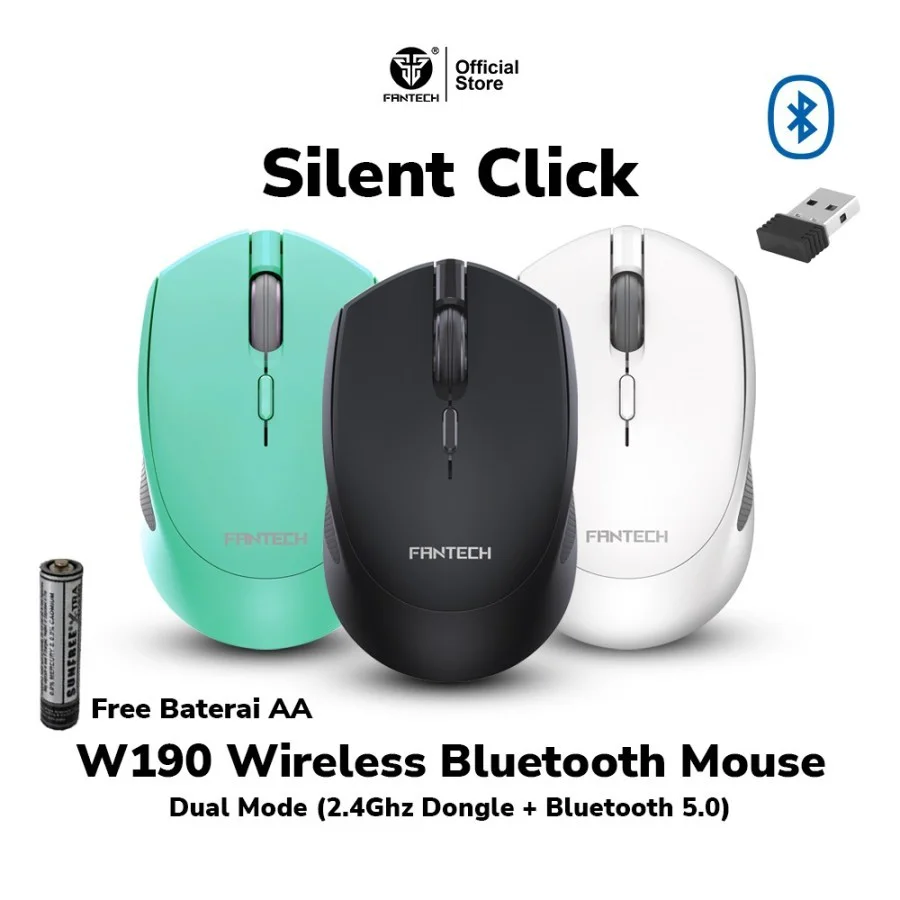 FANTECH W190 Bluetooth - Wireless Mouse