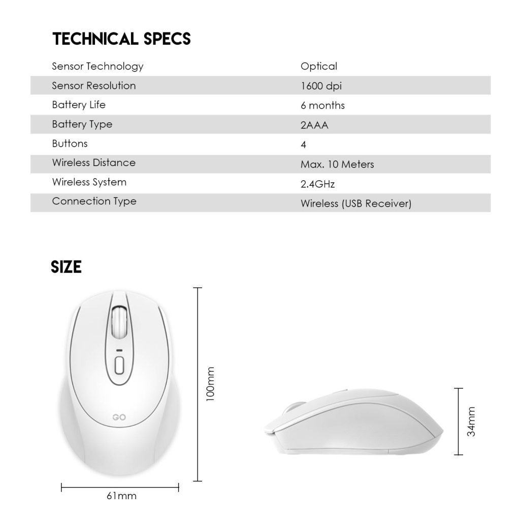 FANTECH W191 Wireless Mouse