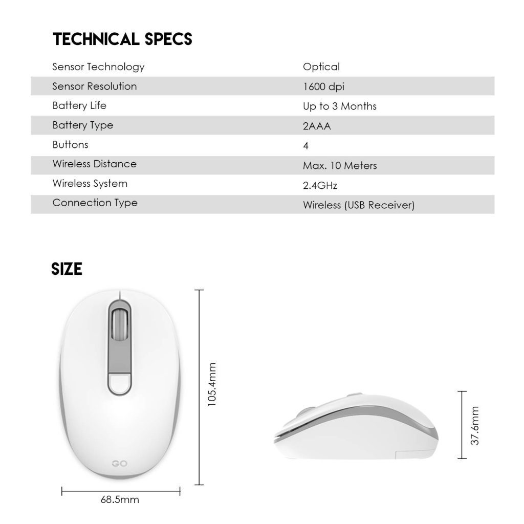 FANTECH W192 Wireless Mouse