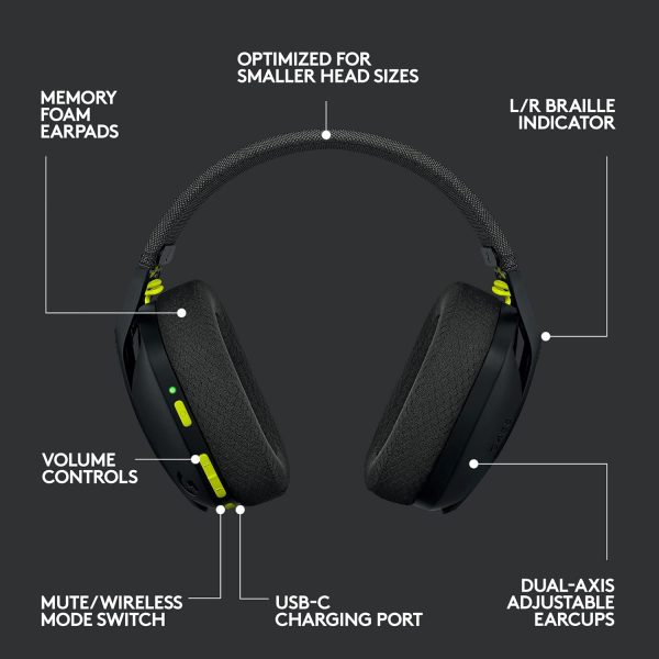 Logitech G435 Wireless Gaming Headset