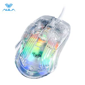 AULA S80 Gaming Mouse Transparent