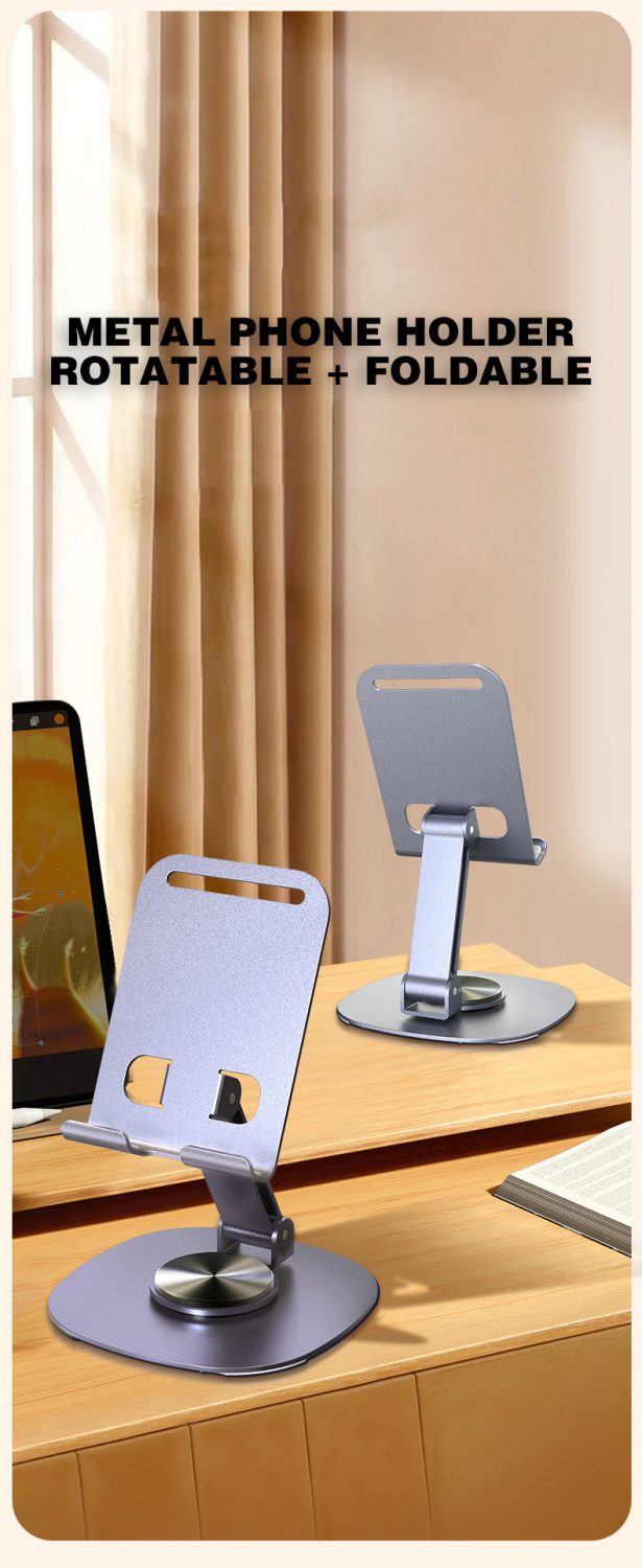 360 Rotation Mobile Metal Stand