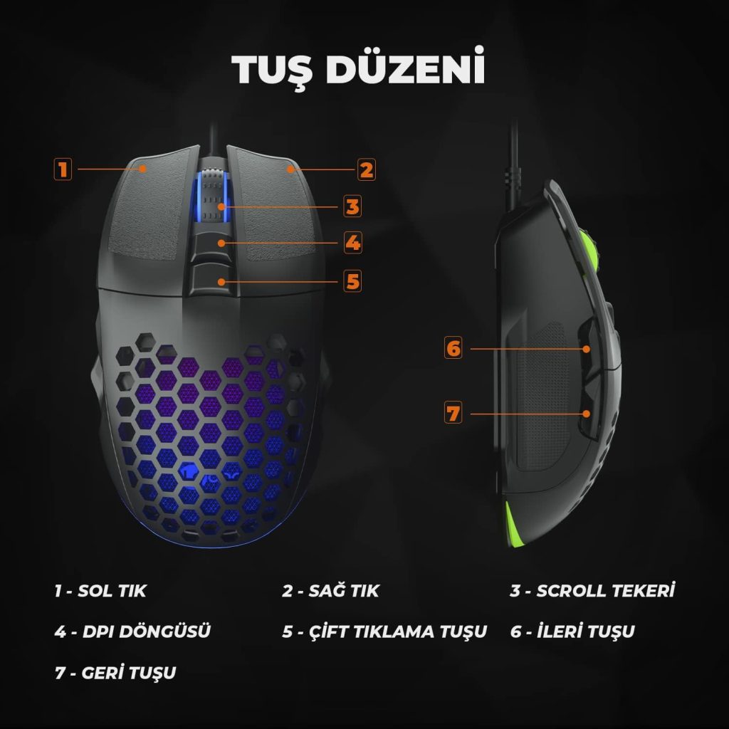 Lecoo MS107 Gaming Mouse