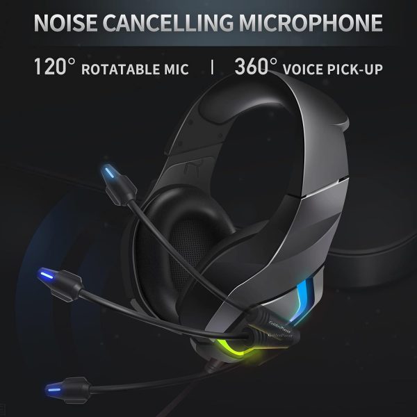 GoldenPlayer Stereo Gaming Headset