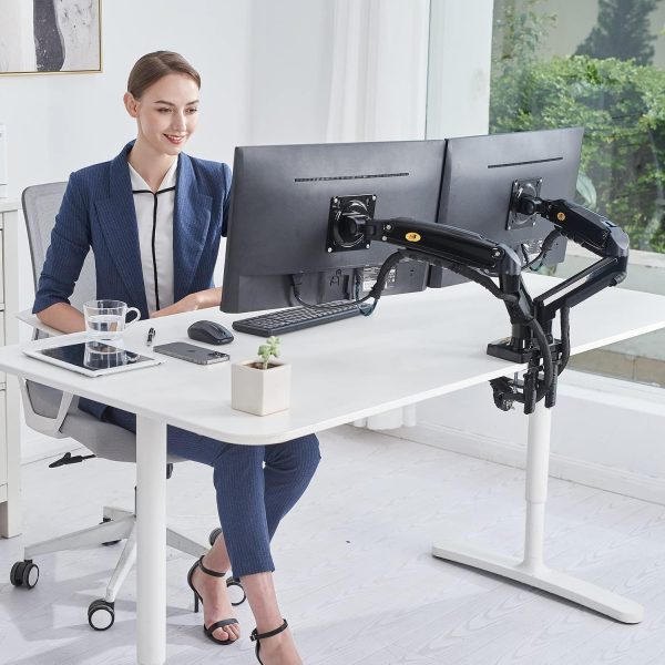 NB F160 Dual Monitor Desk Stand