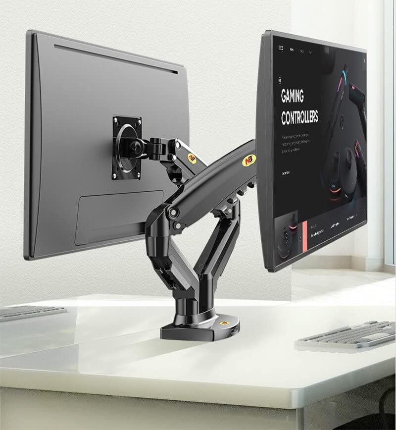 NB F160 Dual Monitor Desk Stand 8