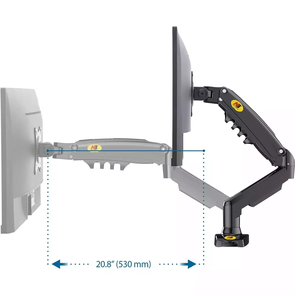 NB F180 Monitor Desk Stand Arm