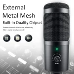 USB Metal Condenser Microphone Kit