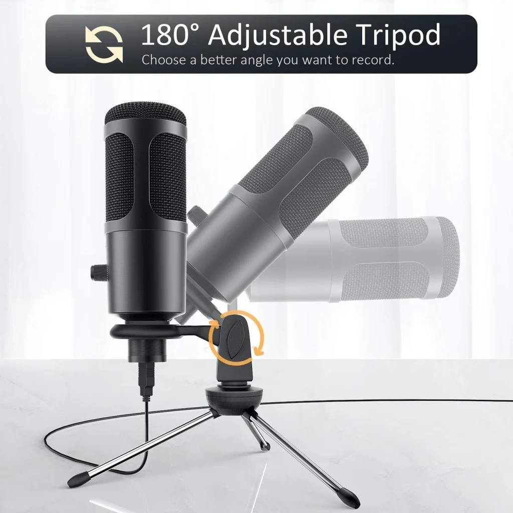 USB Metal Condenser Microphone Kit