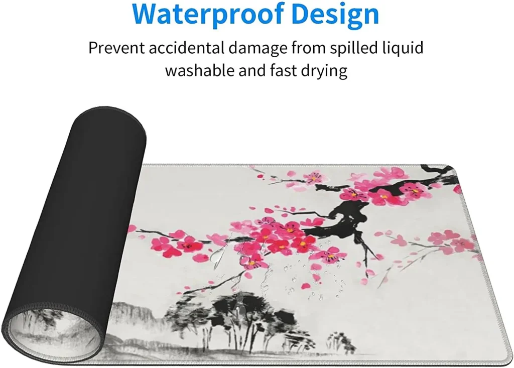 Japanese Hills Cherry Mouse Pad