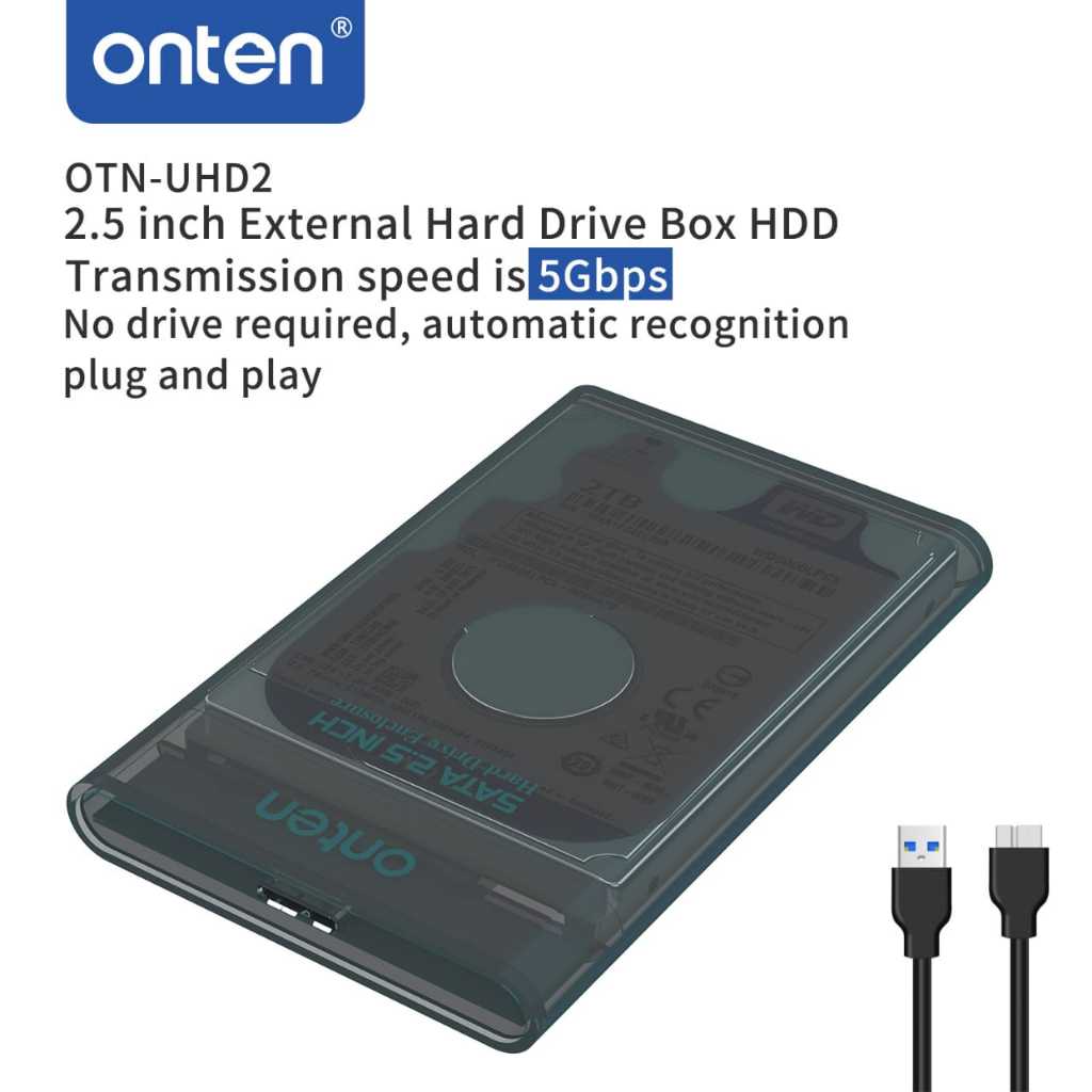 ONTEN OTN-UHD2 2.5 External Case