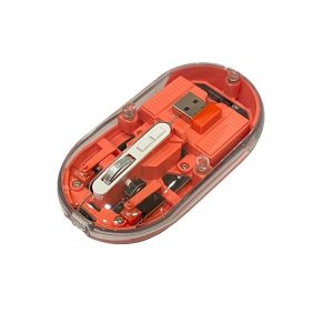 R8 1766 Rechargeable Transparent Dual-Mode Mouse