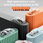 R8 1766 Rechargeable Transparent Dual-Mode Mouse