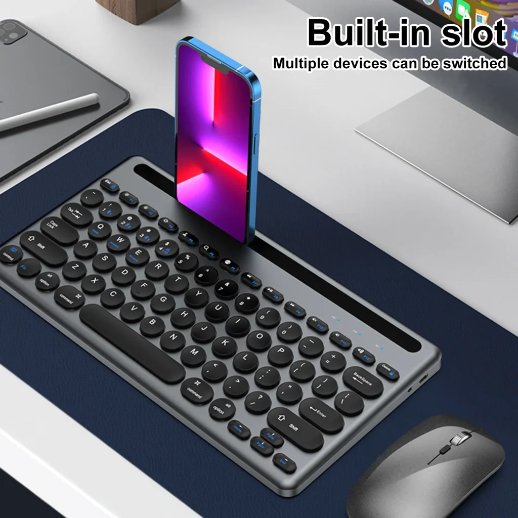 Rechargeable Tablet Bluetooth Keyboard