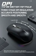 Rechargeable Wireless Mouse Slim