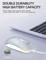 Rechargeable Wireless Mouse Slim