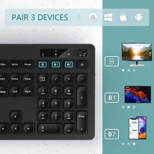 FD T780t Multi-Device Dual Mode Keyboard