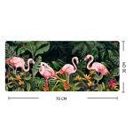 CGI Tropical Flamingos Gaming Mouse Pad