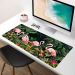 CGI Tropical Flamingos Gaming Mouse Pad