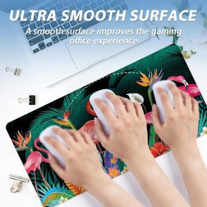 CGI Tropical Flamingos Gaming Mouse Pad