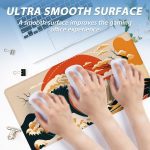 Japanese Sea Waves Gaming Mouse Pad