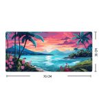 Ai Tropical Island Sea Gaming Mouse Pad