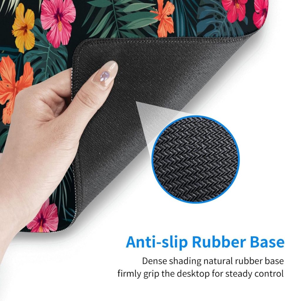 CGI Flowers Tropical Gaming Mouse Pad