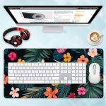 CGI Flowers Tropical Gaming Mouse Pad
