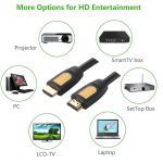 HenTek 3D Hight-Speed HDMI Cable with Ethernet