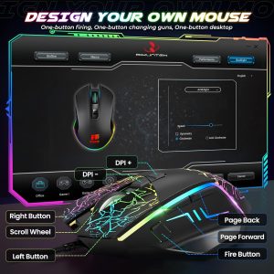RIIKUNTEK RGB Gaming Mouse