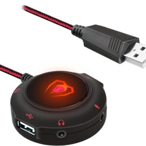 Beexcellent ‎GM-280 External USB Sound Card HUB