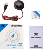 Beexcellent ‎GM-280 External USB Sound Card HUB