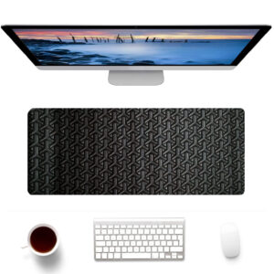 Black Pattern Mouse Pad