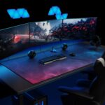 Gaming Mouse Pad Smoke colors