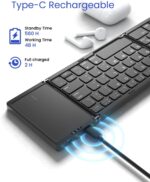 B033 Mini Folding Bluetooth Keyboard